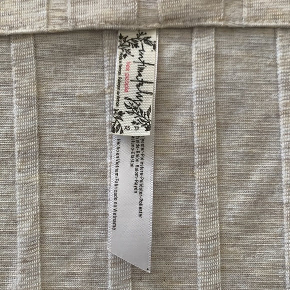 FREE PEOPLE RIBBED SQUARE NECK BODYSUIT - Picture 8 of 11